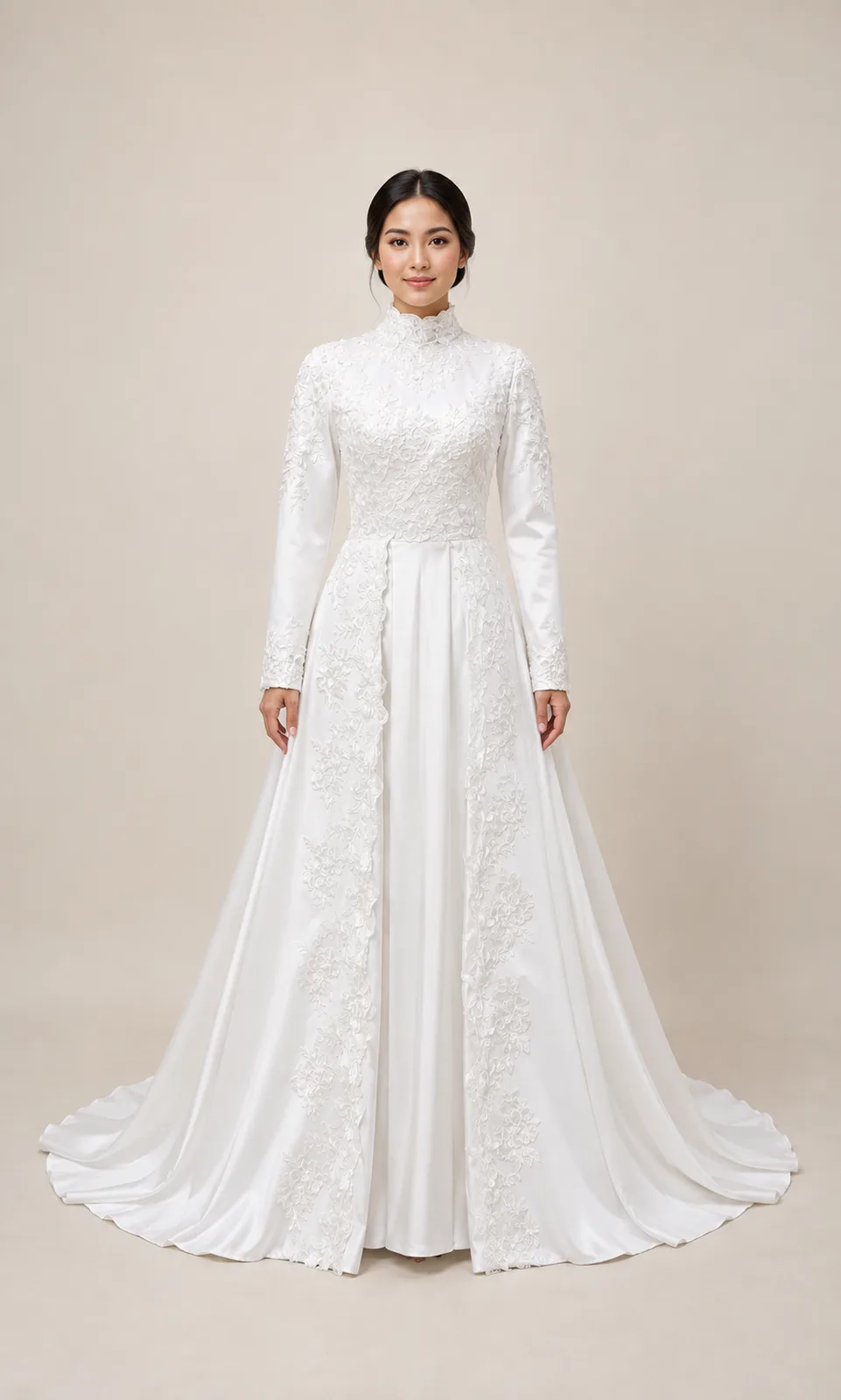 Gaun Putih untuk Pengantin Wanita
