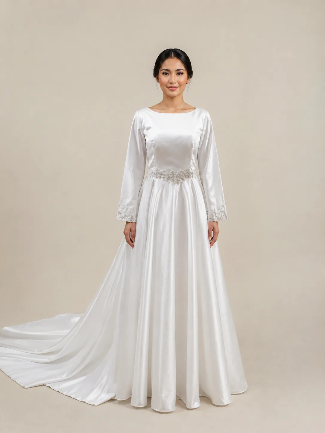 Gaun Putih untuk Pengantin Wanita