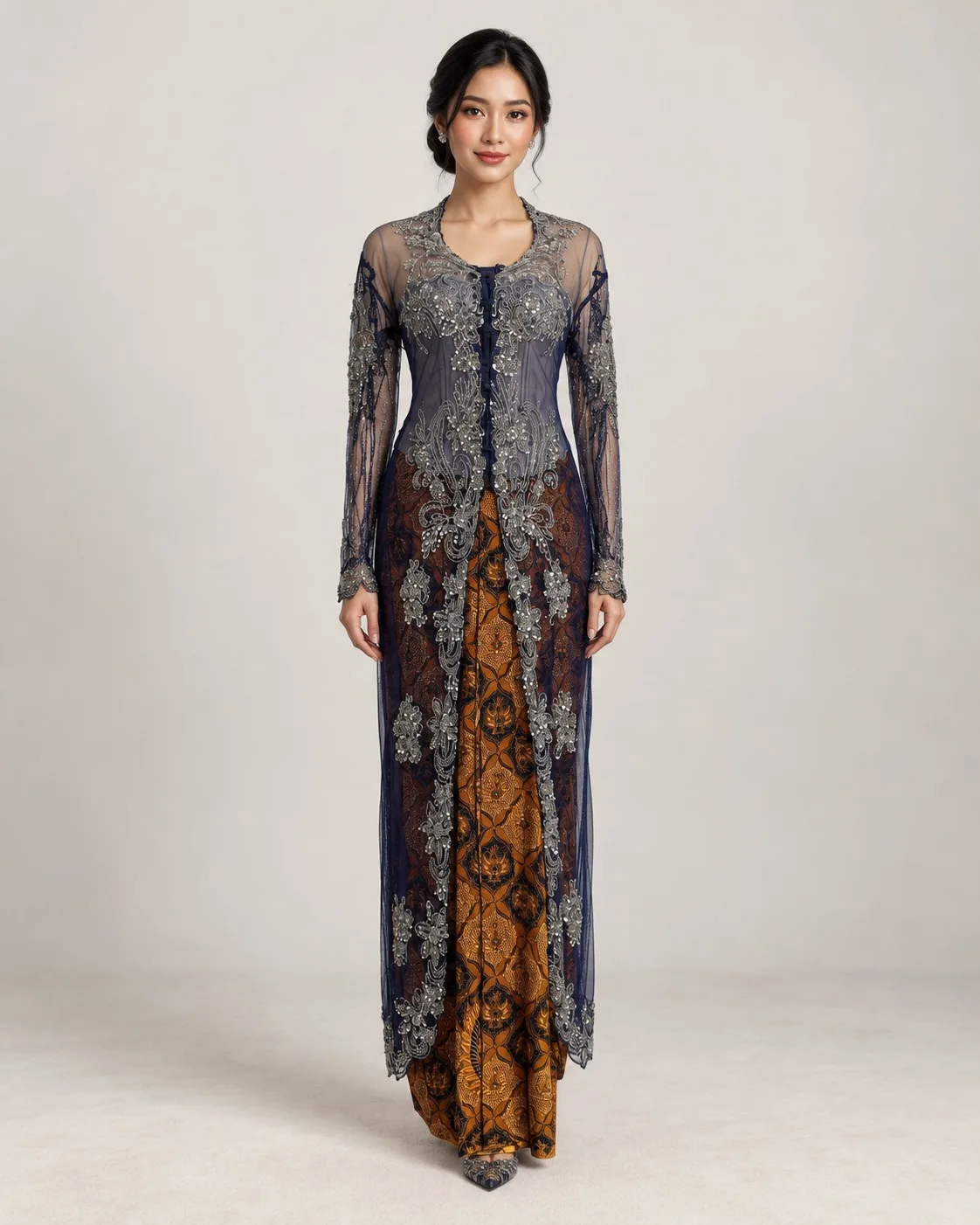 Kebaya Navy untuk Bride