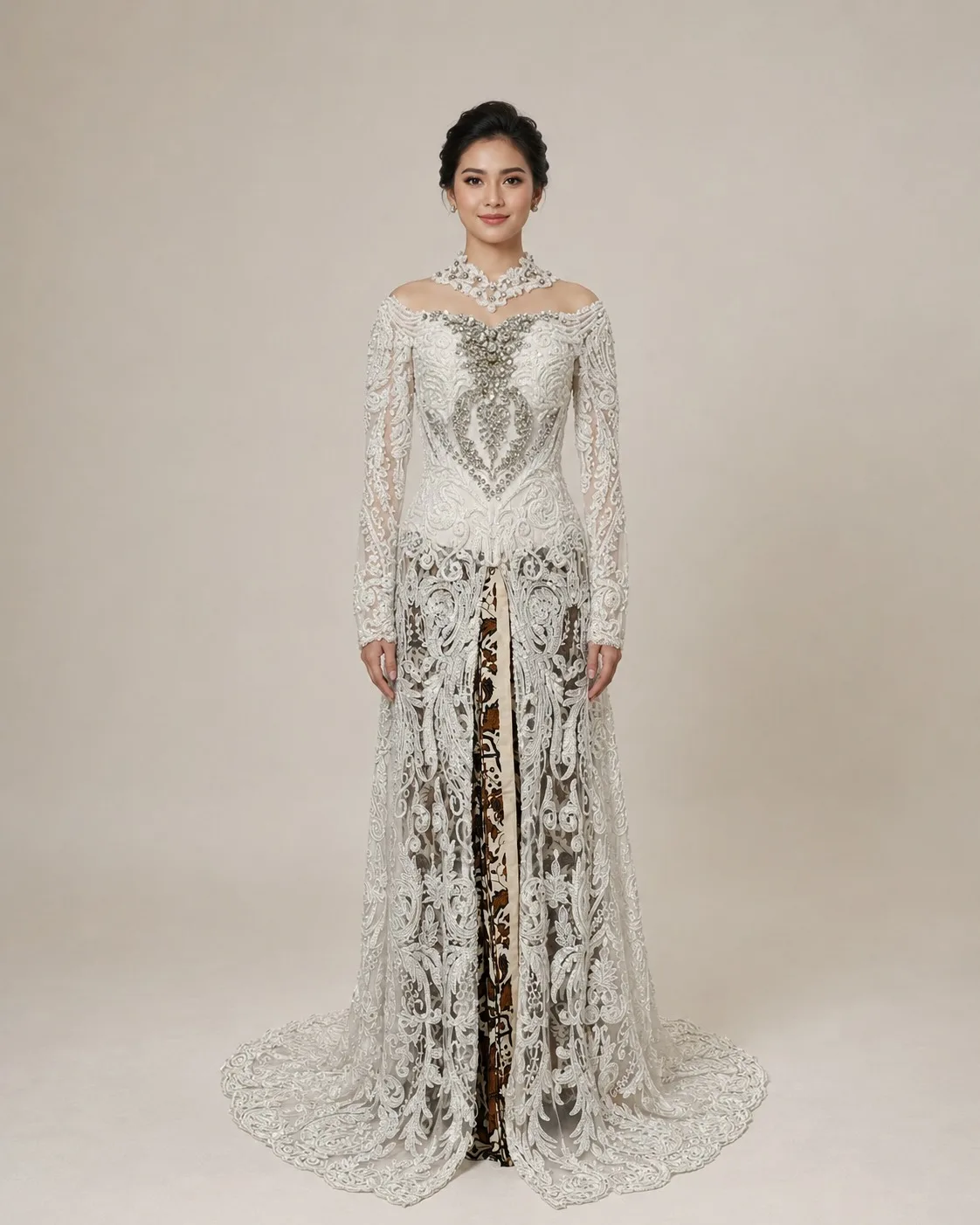 Kebaya Putih untuk Bride