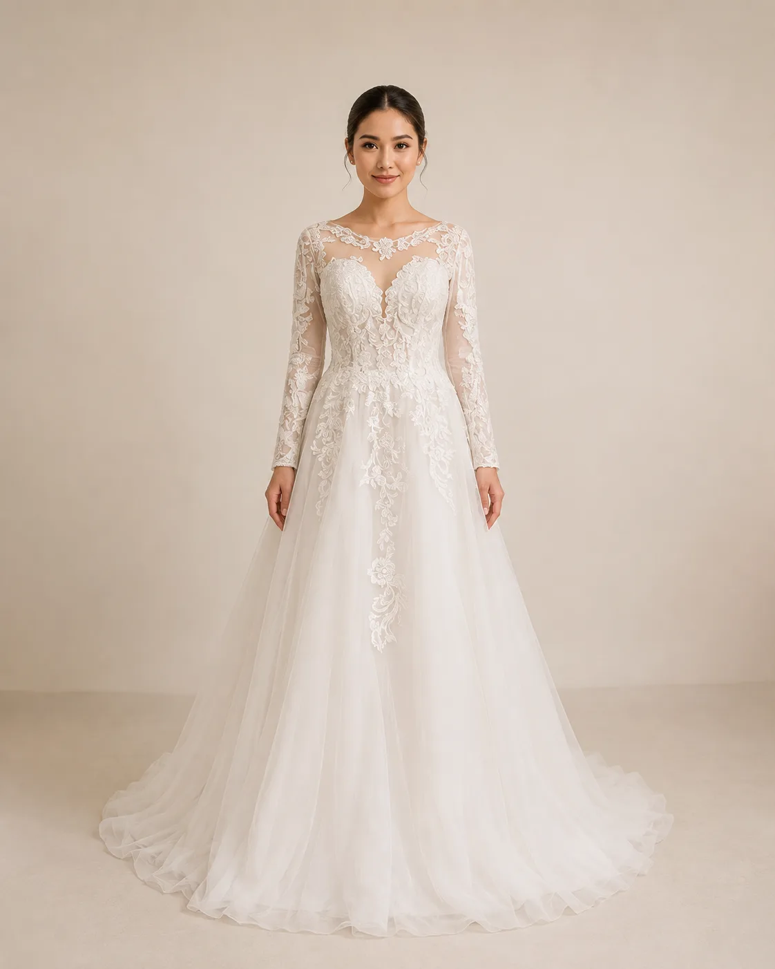 Gaun Putih untuk Pengantin Wanita
