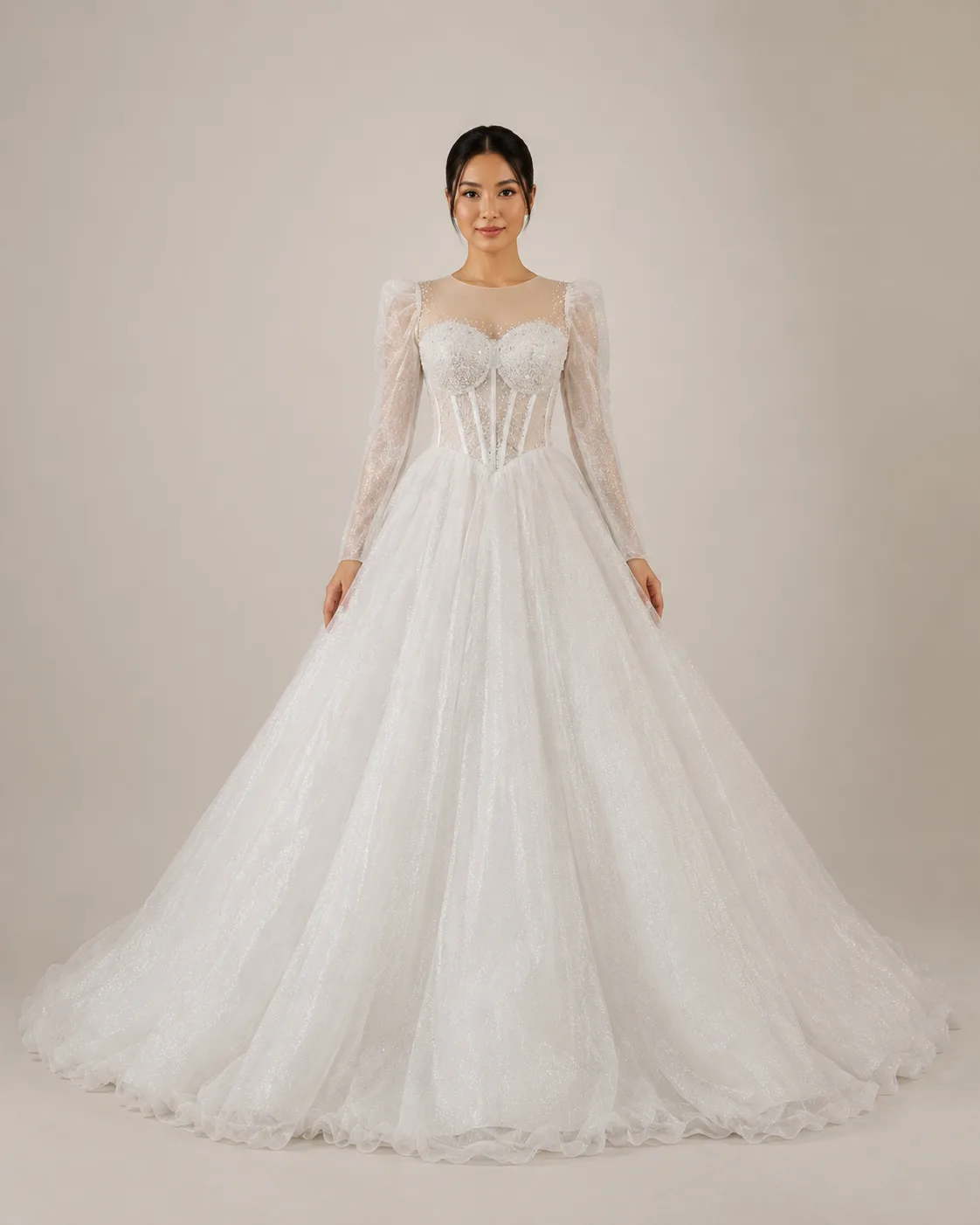 Gaun Putih untuk Pengantin Wanita