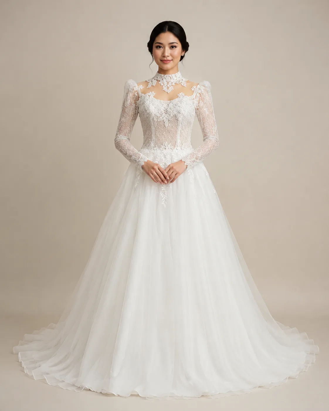 Gaun Putih untuk Pengantin Wanita