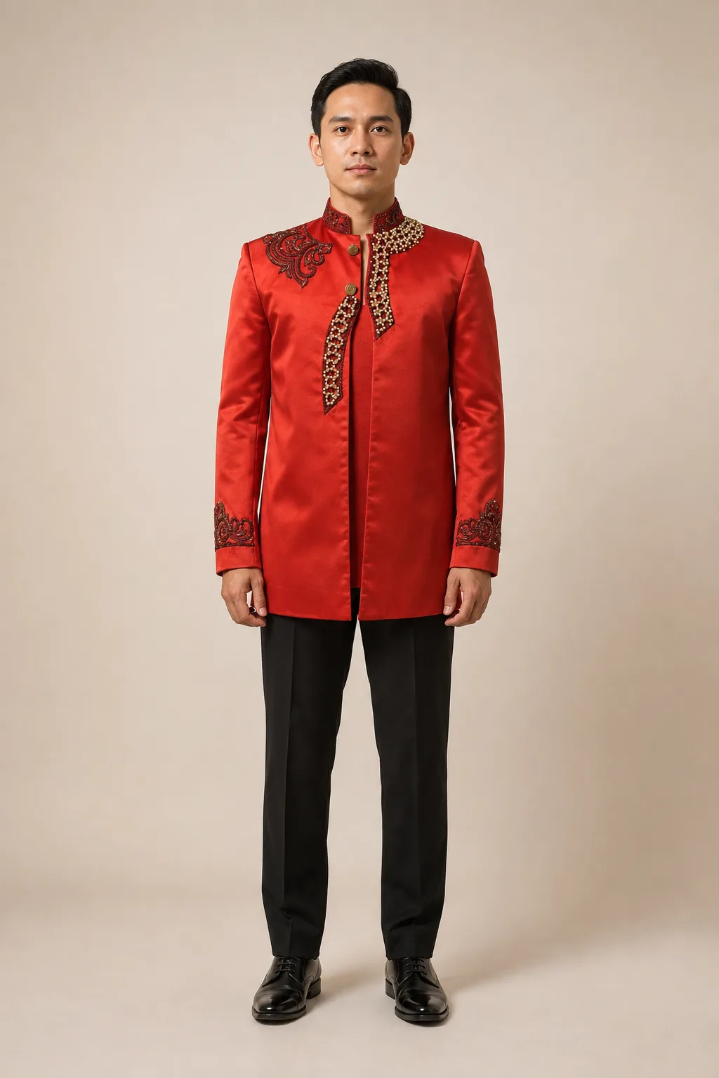 Demang Nasional Merah untuk Groom
