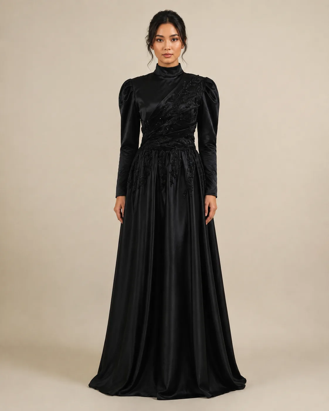 Gaun Black untuk Ibu & Bridesmaid