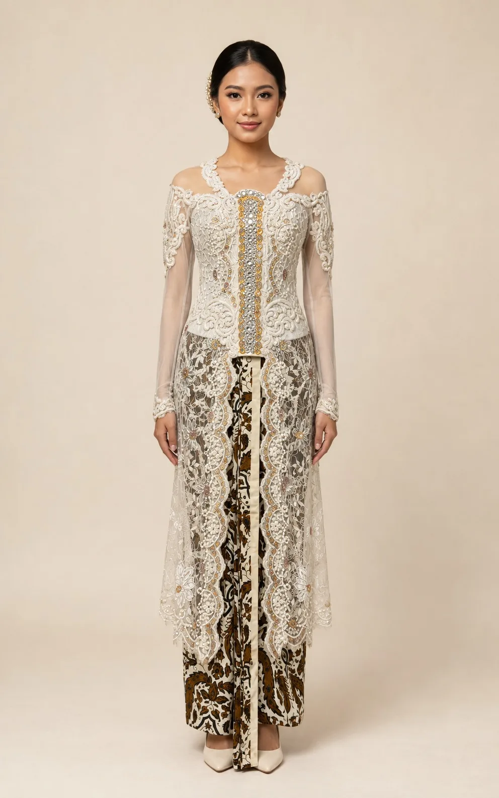 Kebaya Putih untuk Bride