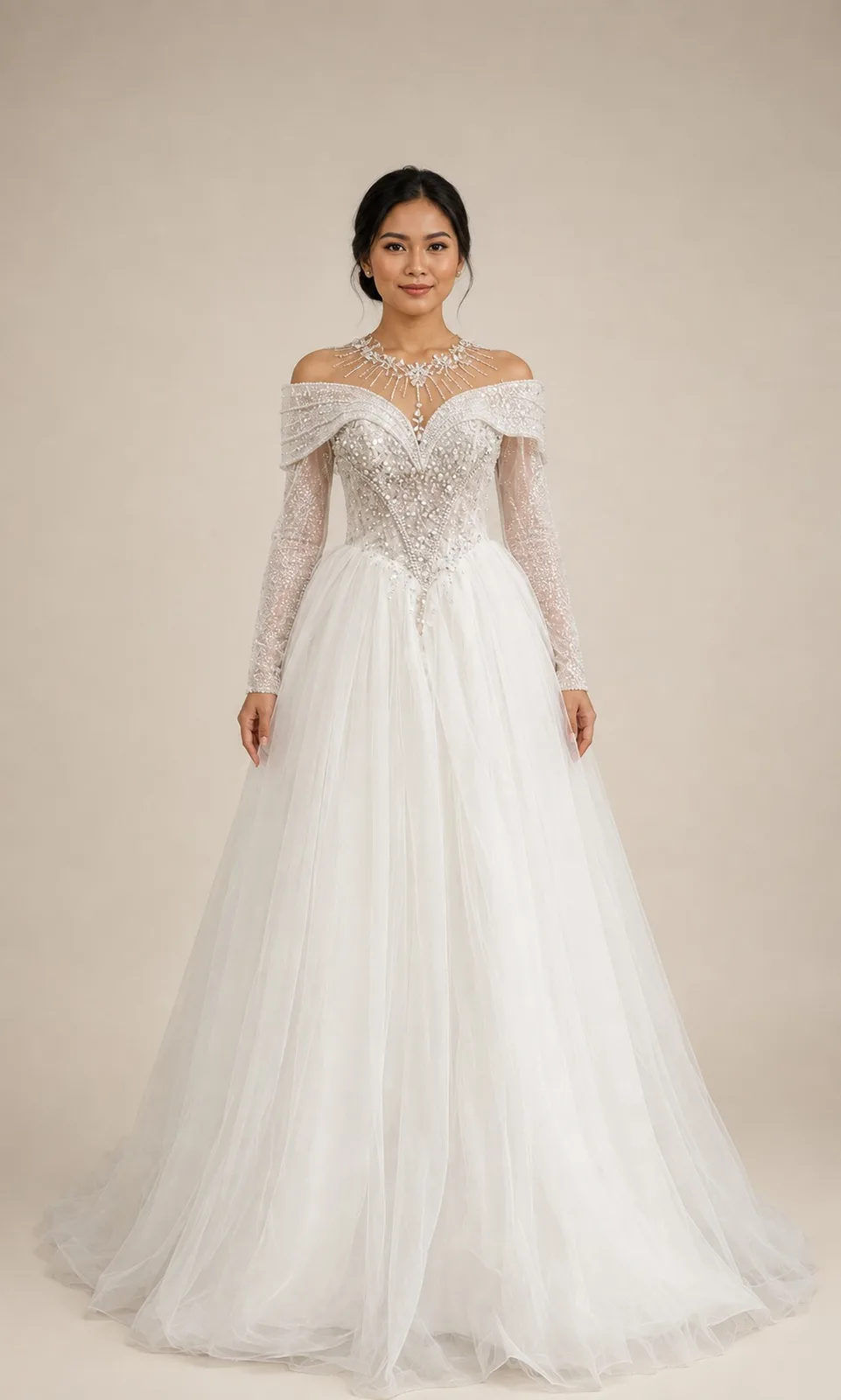 Gaun Putih untuk Bride