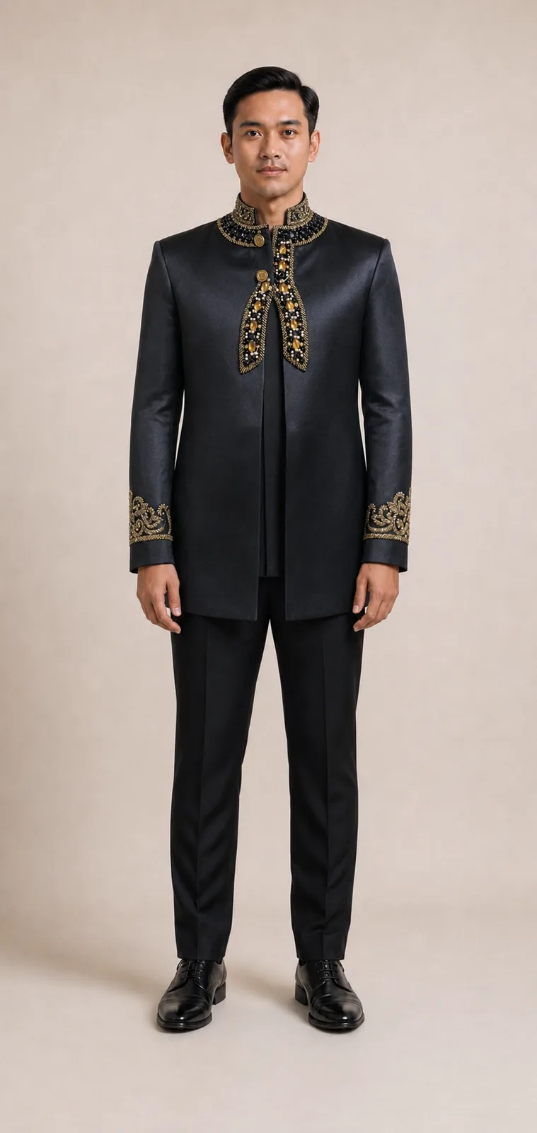 Demang Nasional Hitam untuk Groom