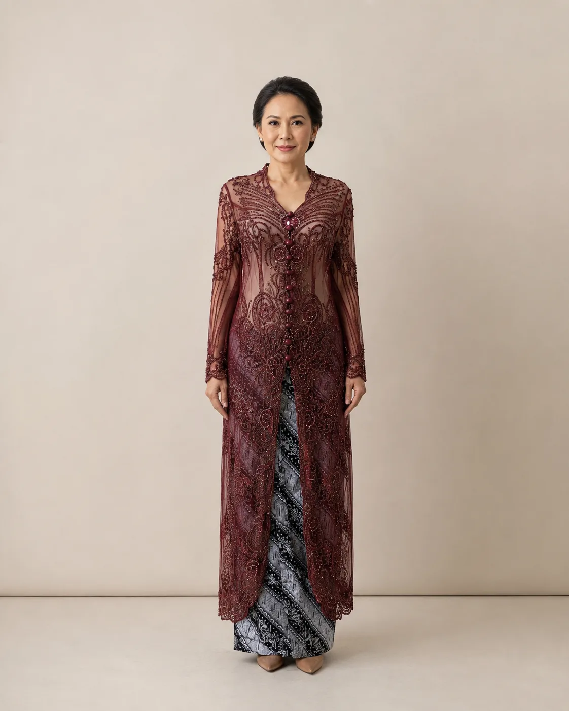 Kebaya Merah untuk Mom