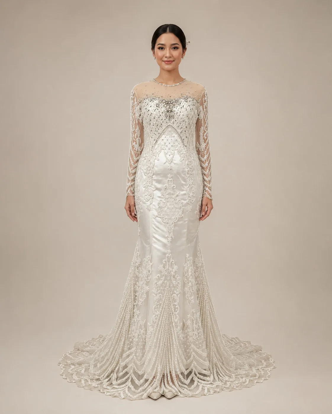 Kebaya Putih untuk Bride