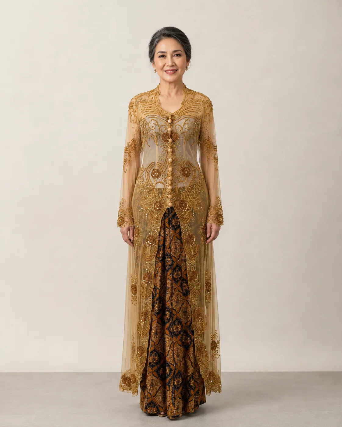 Kebaya Mustard untuk Mom
