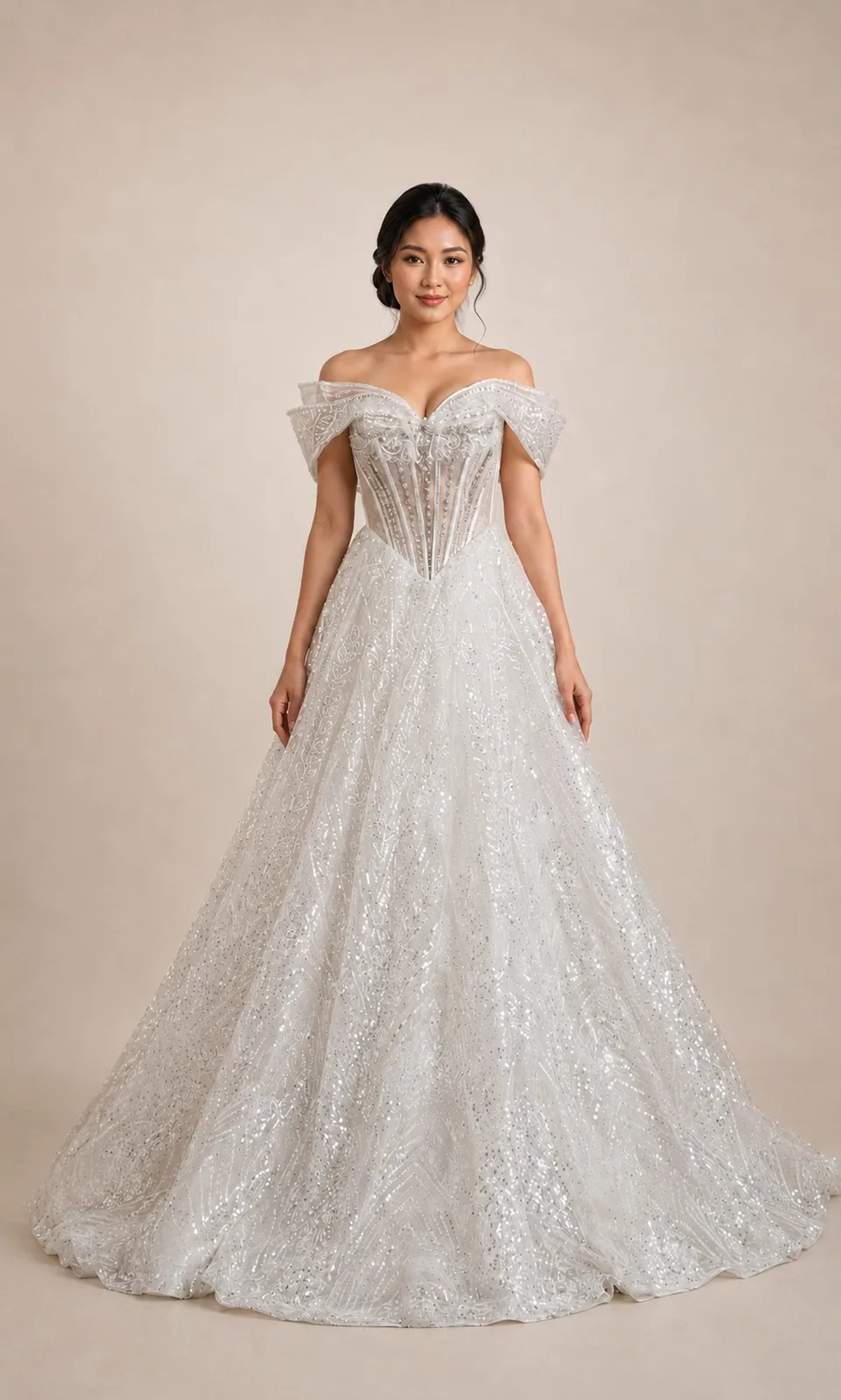 Gaun Putih untuk Bride