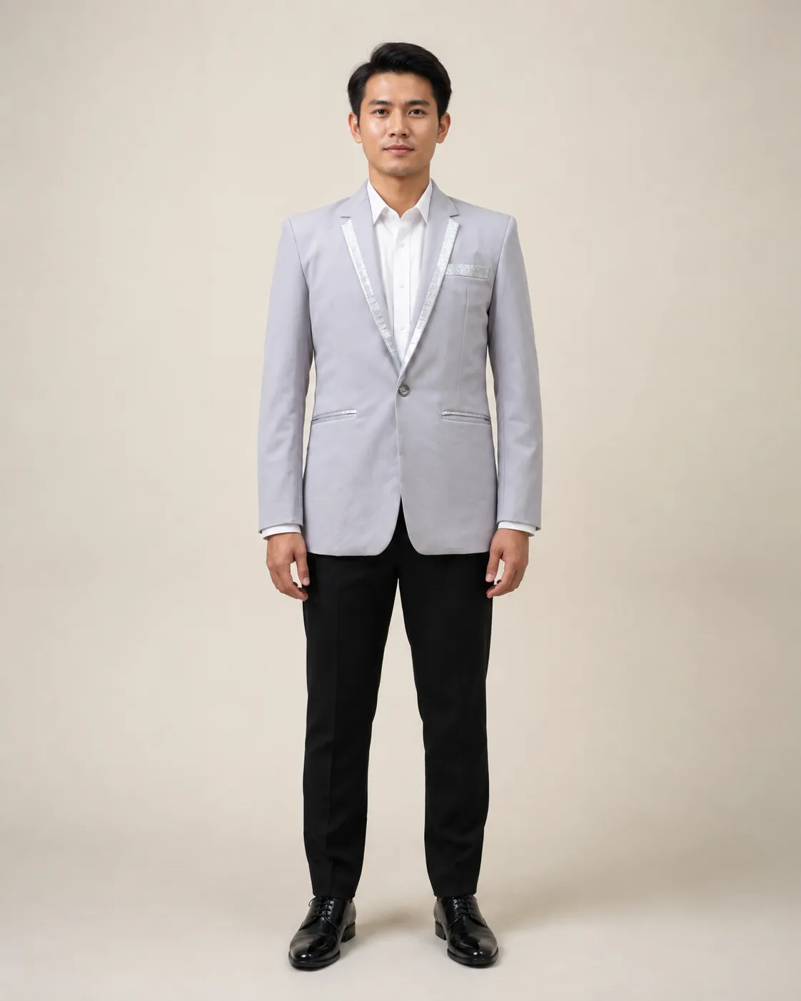 Jas Silver untuk Pengantin Pria & Ayah
