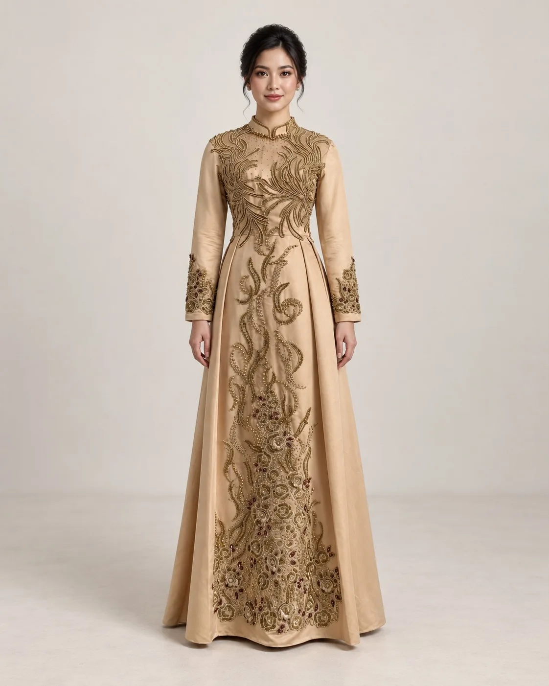 Kebaya Cream untuk Bride