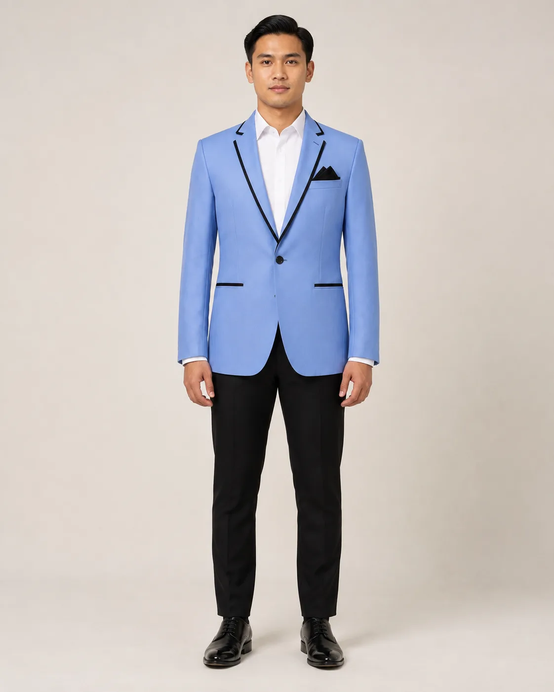 Jas Blue - Black untuk Pengantin Pria & Ayah
