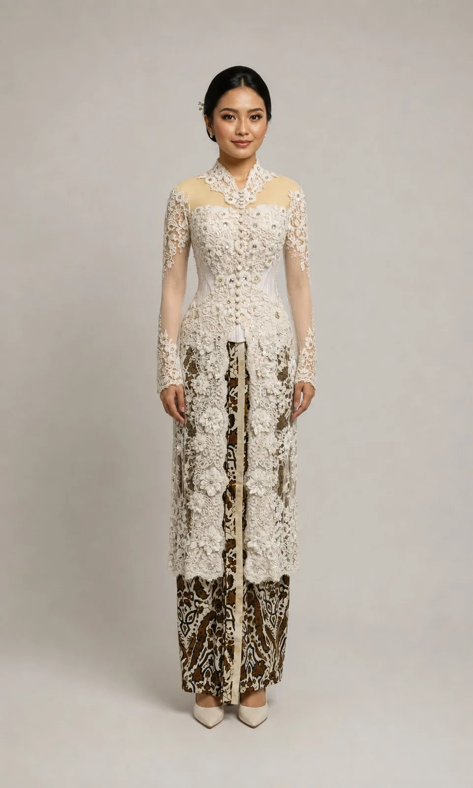Kebaya Putih untuk Bride