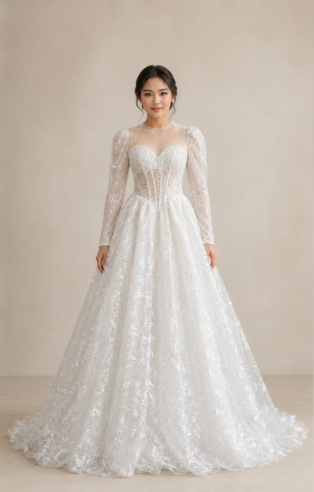 Gaun Putih untuk Bride
