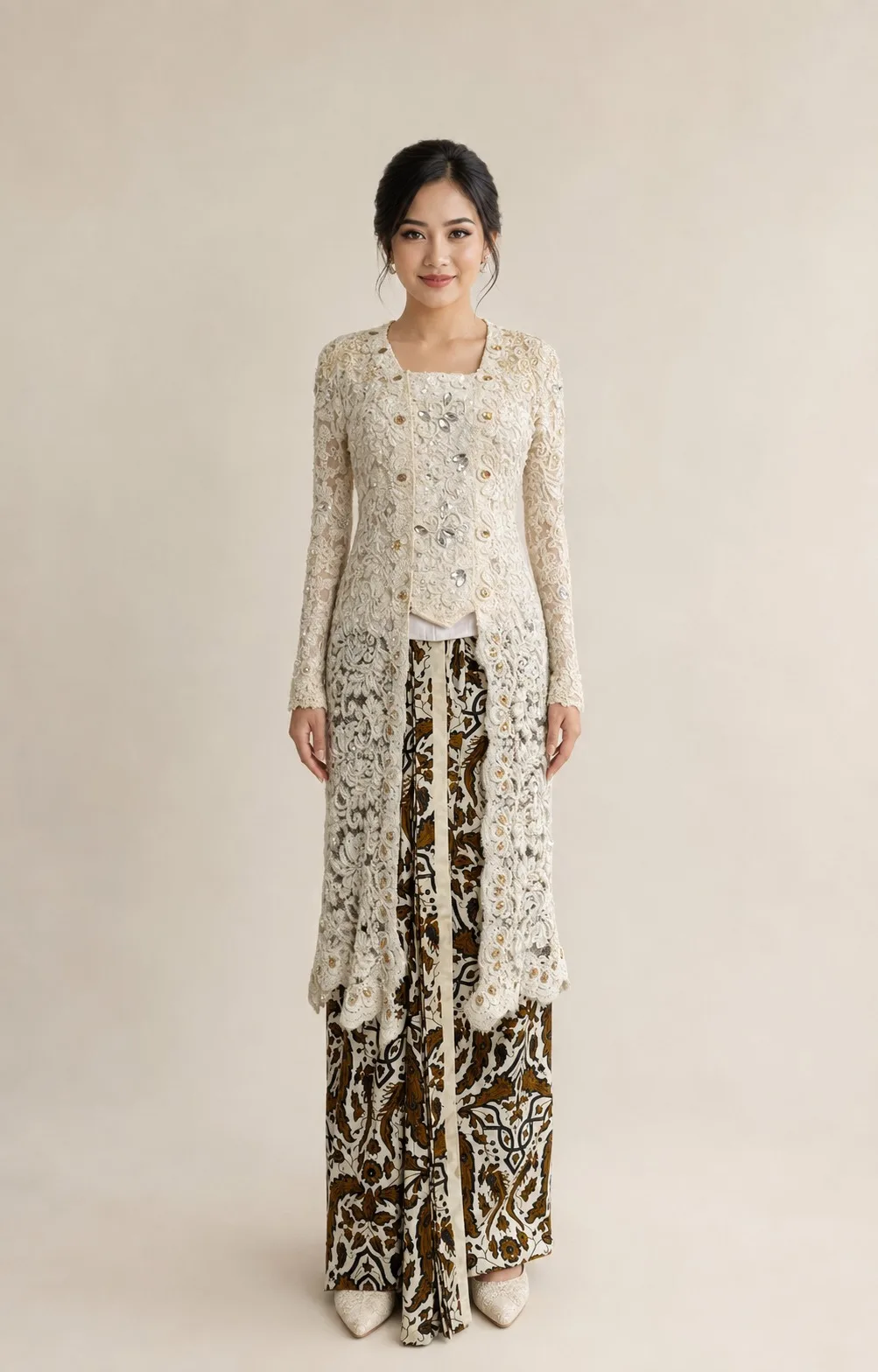 Kebaya Putih untuk Bride