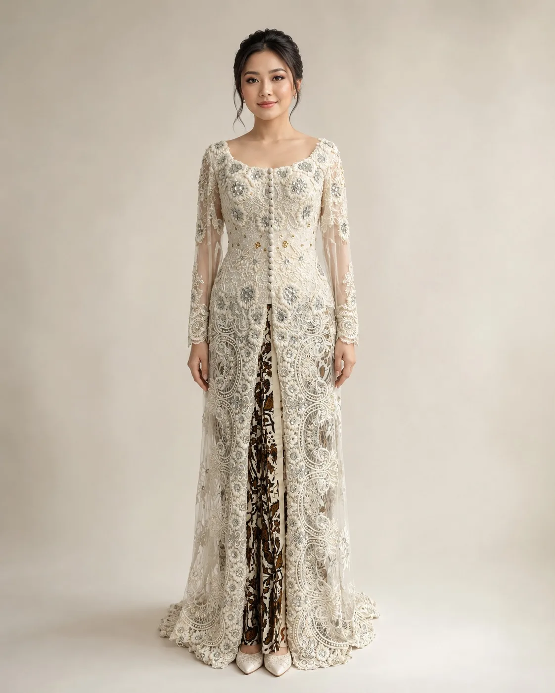 Kebaya Putih untuk Bride